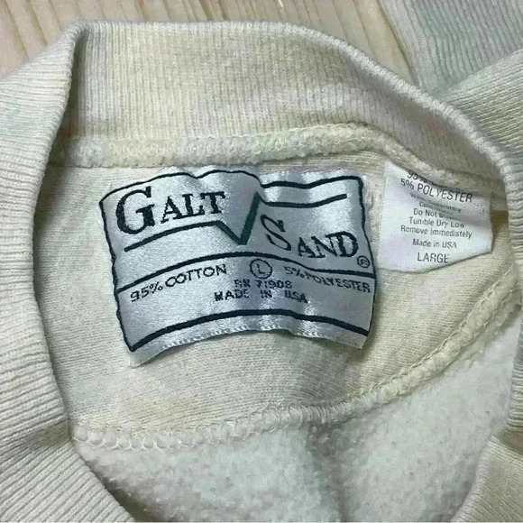 Vintage Northern Explorer Wilderness Sweatshirt Large Crew Neck Bear Outdoorsman - Picture 5 of 6